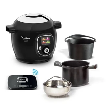 MOULINEX Cookeo+ Connect multicuiseur, Capacité 6 L, Cuisson pression CE859800