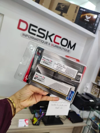 RAM GSkill RipJaws S5 Low Profile 32 Go (2 x 16 Go) DDR5 5200 MHz CL36 -White