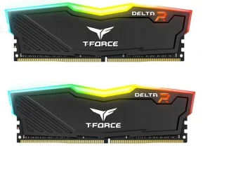 2x 4GB . MEMOIRE TEAMGROUP DELTA R RGB DDR4 4GB PC2400 BLACK
