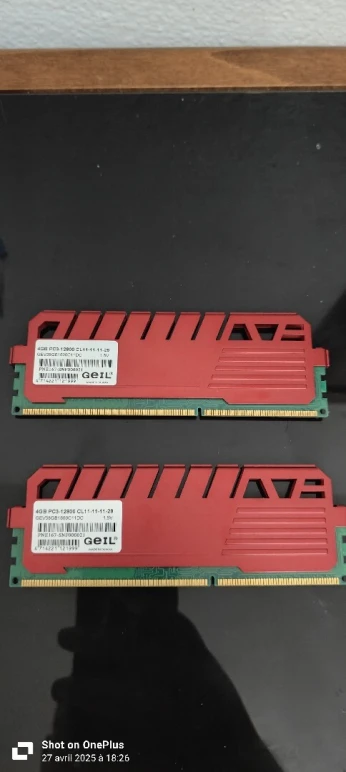 Ram 4gb+4gb