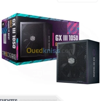 COOLER MASTER GX3 1050W - ALIMENTATION 80 PLUS GOLD - FULL MODULAIRE - ATX 12V 3.0 - PCI-E 5.0 -NOIR