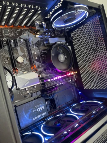 Unite Centrale Gamer Ryzen 5 5600G-16G-512G m2 - 1T hdd
