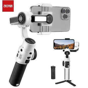 Zhiyun Smooth 5S - Stabilisateur smartphone a 3 Axes ( white - black )