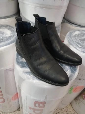 bottes noire italiennes