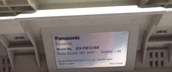 Panasonic model KX-FM131 BX Panasonic model KX-FM131 BX