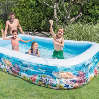 Piscine gonflable rectangulaire 305x183x56 cm INTEX