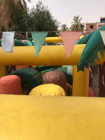 Toboggan gonflable