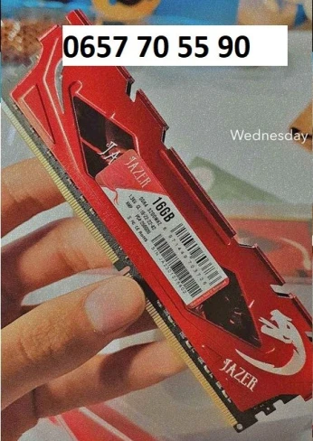 RAM 16 GB DDR4 JAZER JDIDA JAMAIS UTILISE