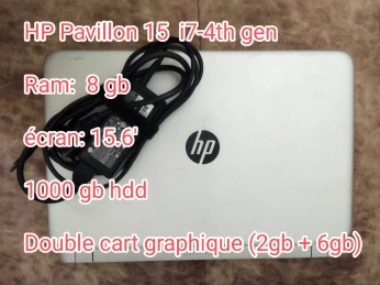 PC HP Pavilion 15 i7 4gén 15.6'