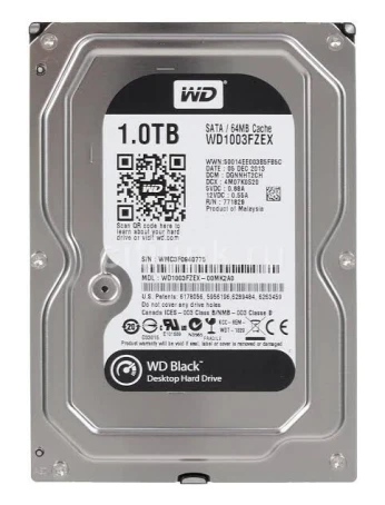 Disque dur HDD WD Black 1 to