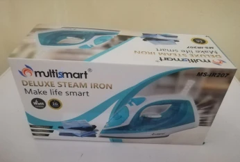 Fer À Repasser A Vapeur Céramique- 1200 Watts - Bleu clair