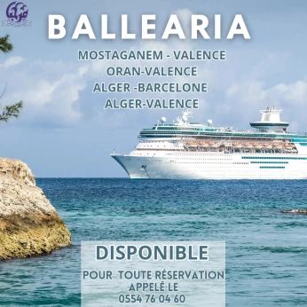 Billet Bateaux ballearia