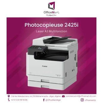 Photocopieur Laser A3/A4 Canon IR 2425i Noir et Blanc