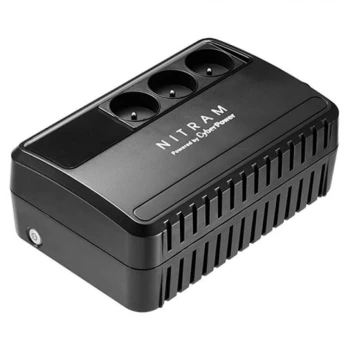 ONDULEUR 600VA NITRAM 360W UPS 3 PRISES