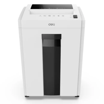 DESTRUCTEUR DE PAPIER DELI T053 COUPE CROISEE-16F- CORBEILLE DE 23 LITRE