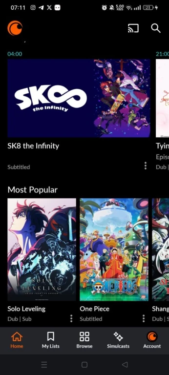 Crunchyroll 1000da