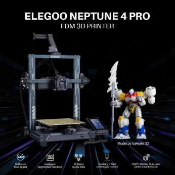 ELEGOO Neptune 4 Pro 3D Printer/ Impriment 3D