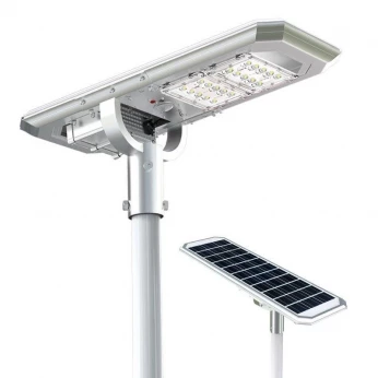 Eclairage Public Solaire Luminaire All-In-One et all in two 60W 80W / 100W