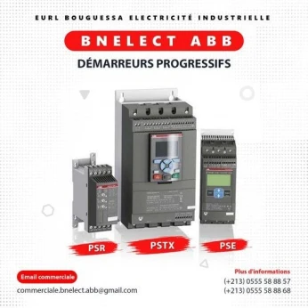 Démarreurs progressifs ABB: PSR - PSE - PSTX