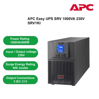Onduleur APC SRV1KI 1KVA ON-LINE 1000VA 800W