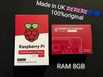 Raspberry pi modèle B (ARM Cortex A72, 1.5GHz 8GB Ram) computer "سومة هبال"
