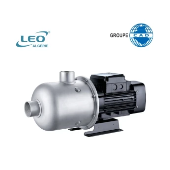 LEO EDHM ECHM POMPE MULTICELLULAIRE HORIZONTALE TOUTE EN INOX