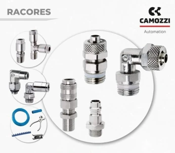 pneumatique raccord _ raccord rapid - reduction - regleur debit - flexible camozzi festo metal work
