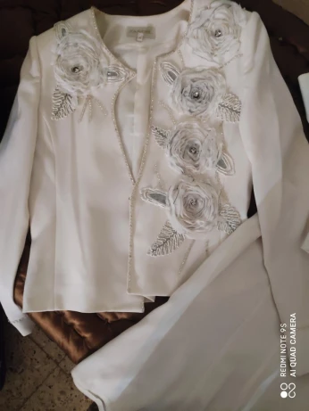 Tailleur 3 pieces pour mariée