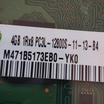 Ram ddr3l 4gb Samsung