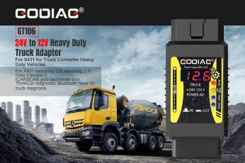 GODIAG GT106 ADATATEUR 24/12V