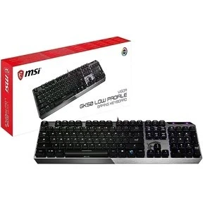 MSI Clavier Mécanique Gaming Vigor GK50 Low Profile RGB