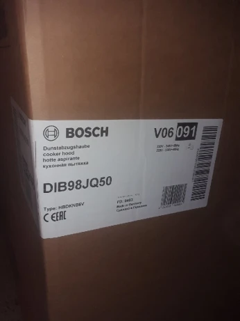 Hotte Îlot centrale 90cm/ Bosch