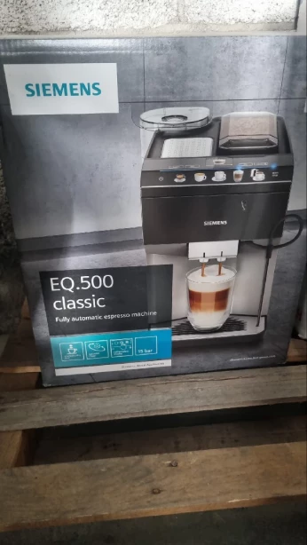 SIEMENS EQ500 Classique/ Cafetière Pose libre Espresso automatique