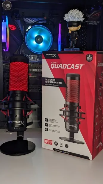 hyperX QuadCast _USB Microphone