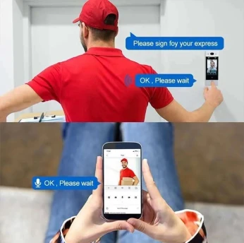 Video phone dahua IP avec switch Poe