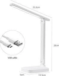 LAMPE DE BUREAU LED AVEC PORT USB MACTECH MT-ACC24