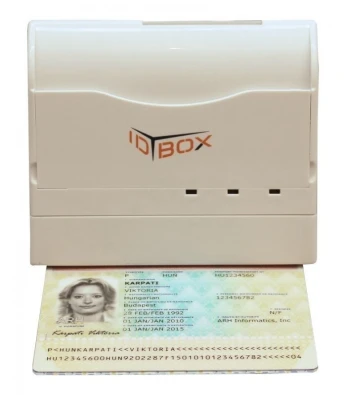 Lecteur de carte nationale, passeport et permis de conduire