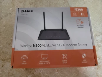 Routeur Modem D-Link DSL-224 N300 ADSL / VDSL