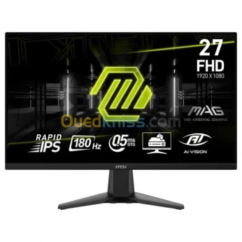Ecran MSI MAG G275F IPS 27" 180 Hz 0,5ms