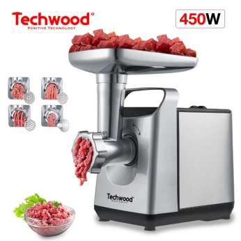 آلة فرم اللحوم الكهربائية 450Wواط  و في وقت قصير TECHWOOD Hachoir A Viande 450W THV-538