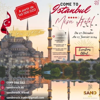 Voyage organisé fin d'année Istanbul