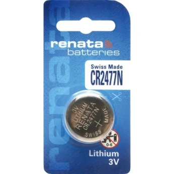 PILE CR2477N LITHIUM 3V 950MAH BL1 RENATA