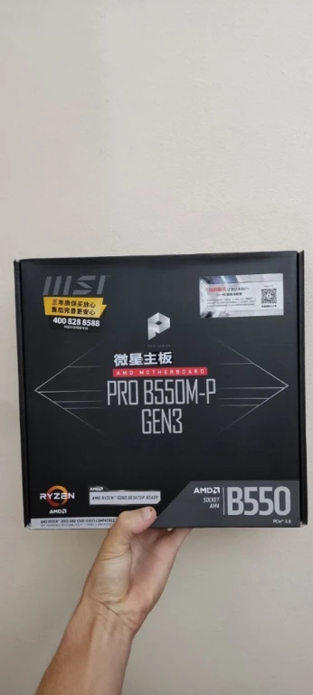 Carte Mère Msi pro B550M-P Gen3