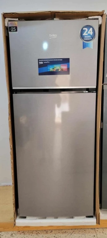 Réfrigérateur beko 480L inox no-frost