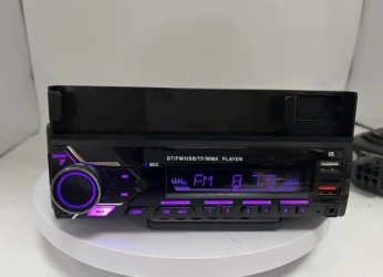 1 DIN 12 V multifonction couleur voiture lumière MP3 musique Lecteur MP3 intégré au tableau de bord