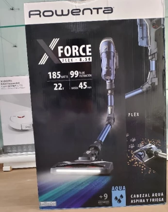 Rowenta aspirateur aqua xforce flex 8.50 RH9695WO, 185W, 22V, autonomie 45min