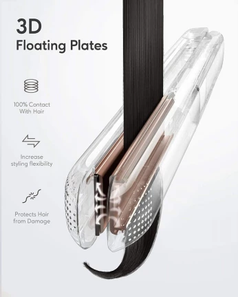 Lisseur KIPOZI professionnel plaque en titanium