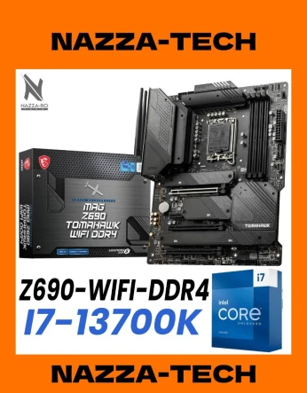 KIT Intel I7-13700K + MSI MAG Z690 Tomahawk WiFi DDR4