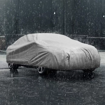 غطاء السيارة بطبقتين للحماية مقاوم وشديد التحمل مع حقيبة تخزين Car Cover with Excellent 