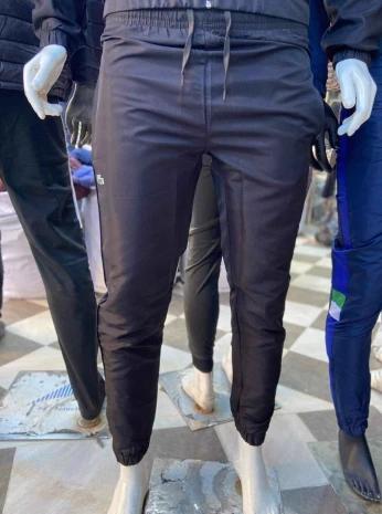 Ensemble lacost black black كل المقاسات